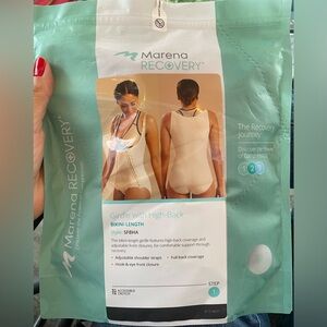 MARENA SFBHA Recovery Girdle, High-Back BLACK